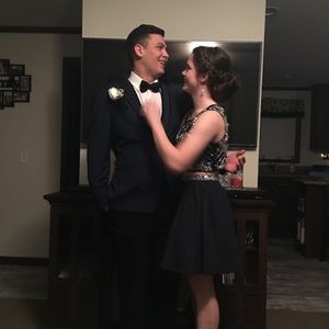 Navy Blue 2 piece Size 5